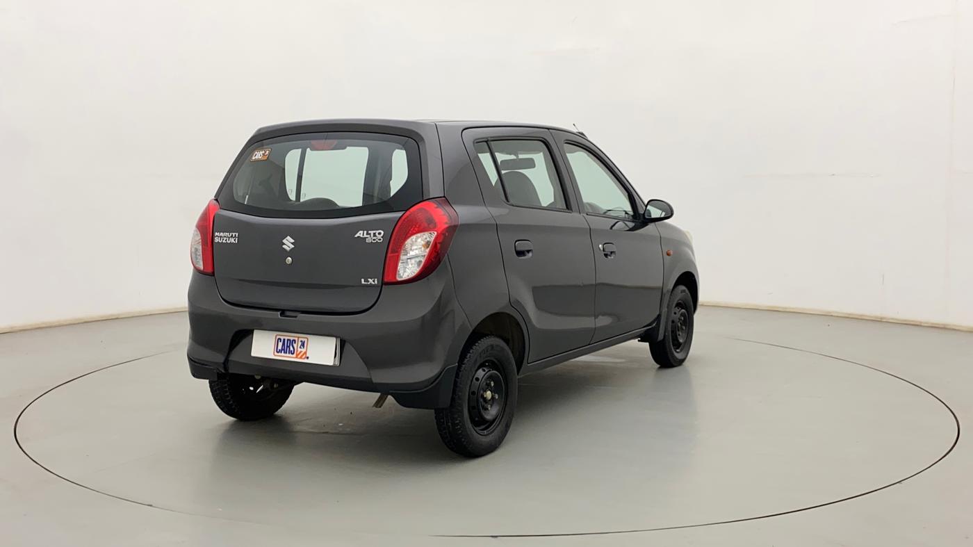 2015 Maruti Alto 800 LXI, Petrol, Manual, 49,812 km, Right Back Diagonal