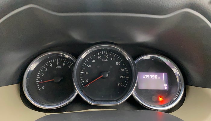 2016 Nissan Terrano XL (P), Petrol, Manual, 1,09,757 km, Odometer Image