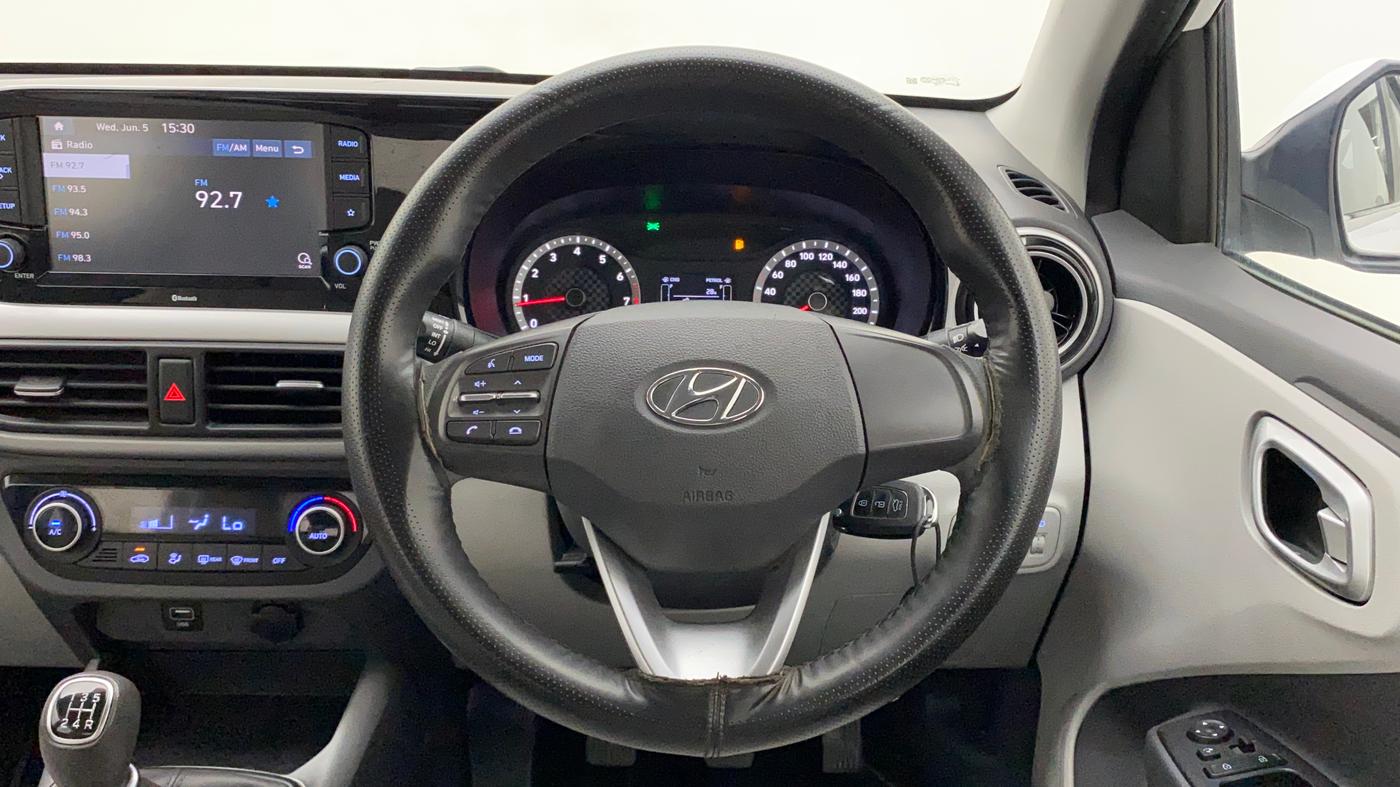 2022 Hyundai GRAND I10 NIOS SPORTZ 1.2 KAPPA VTVT CNG, CNG, Manual, 16,247 km, Steering Wheel Close Up