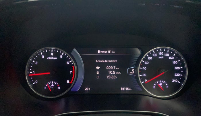 2021 KIA SELTOS GTX PLUS 1.4 PETROL, Petrol, Manual, 58,155 km, Odometer Image