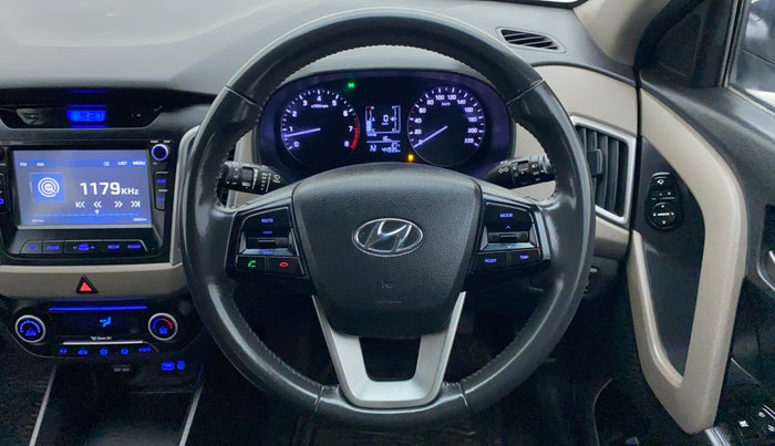2016 Hyundai Creta 1.6 SX PLUS AUTO PETROL, Petrol, Automatic, 44,993 km, Steering Wheel Close Up