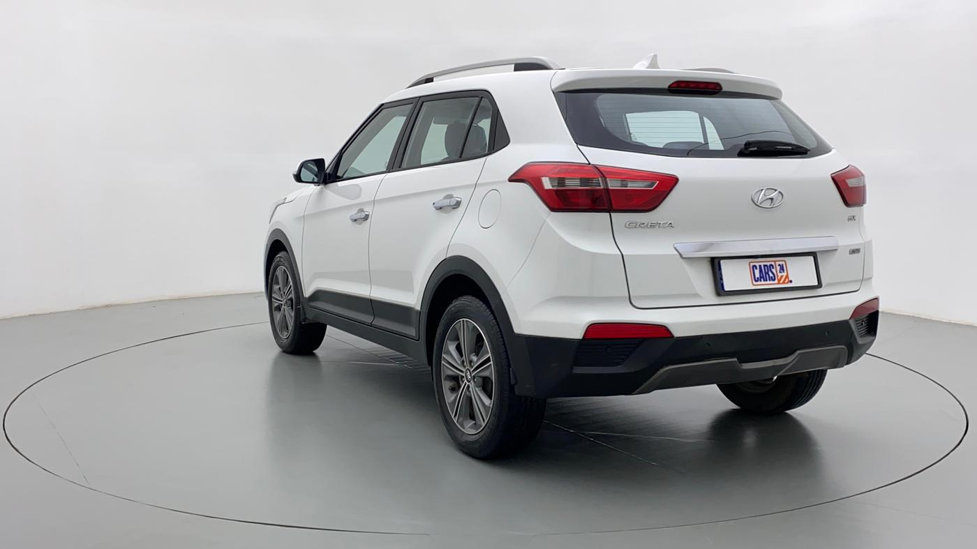 2016 Hyundai Creta 1.6 SX PLUS AUTO PETROL, Petrol, Automatic, 44,993 km, Left Back Diagonal