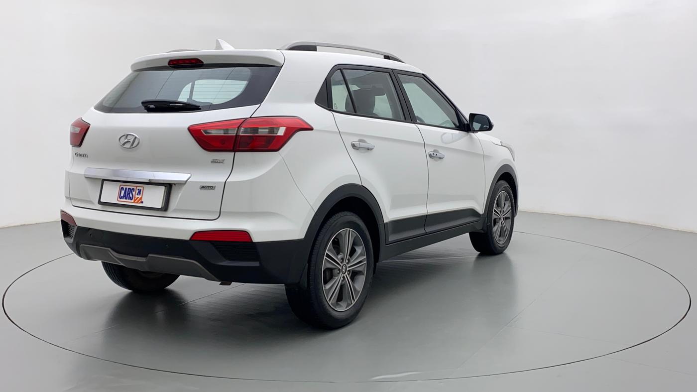 2016 Hyundai Creta 1.6 SX PLUS AUTO PETROL, Petrol, Automatic, 44,993 km, Right Back Diagonal