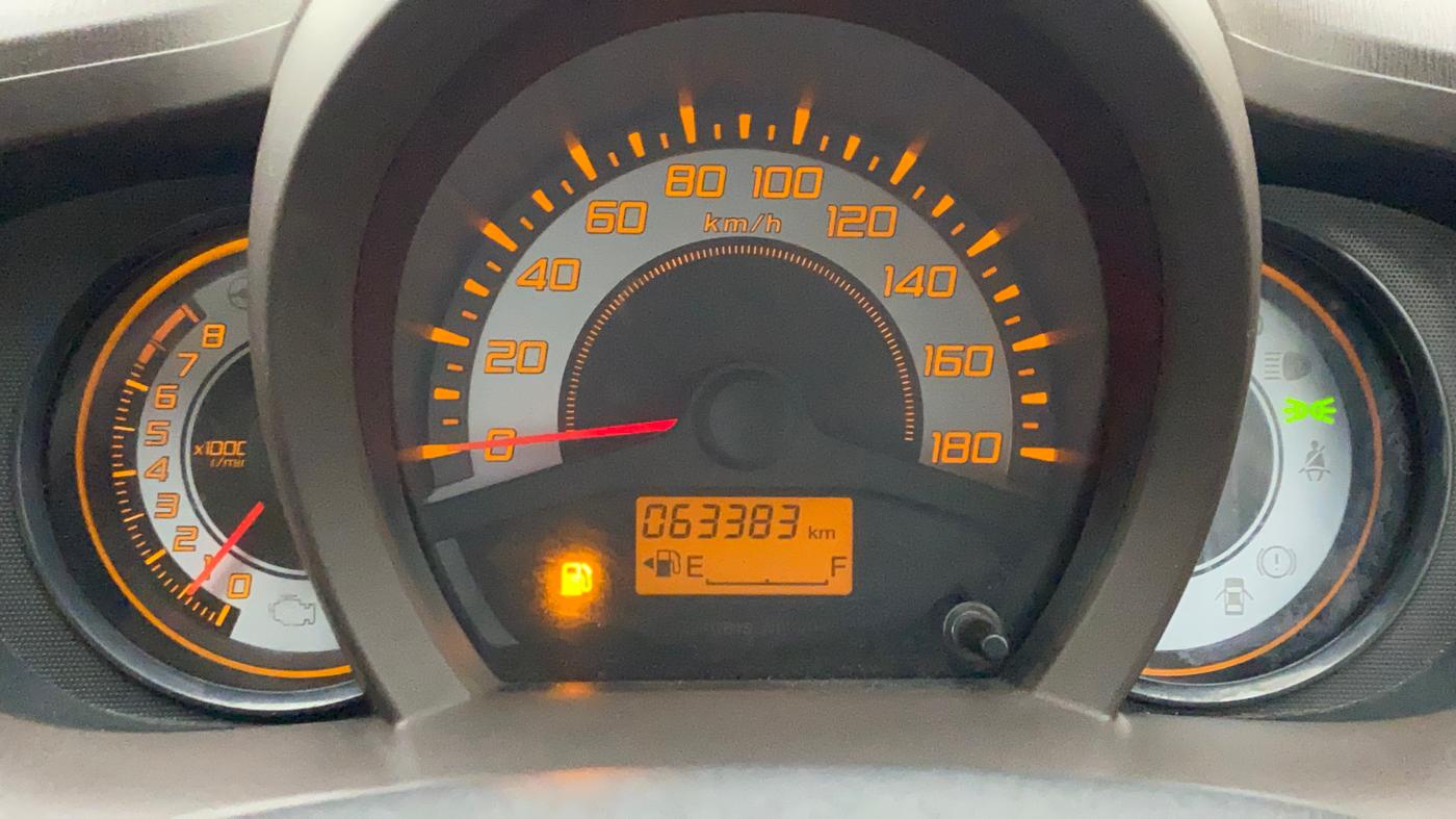 2012 Honda Brio S MT, Petrol, Manual, 63,383 km, Odometer Image