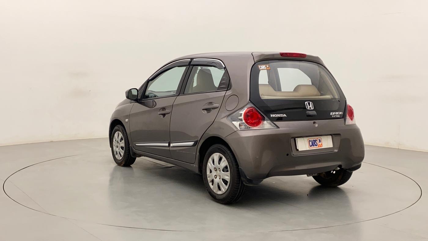 2012 Honda Brio S MT, Petrol, Manual, 63,383 km, Left Back Diagonal