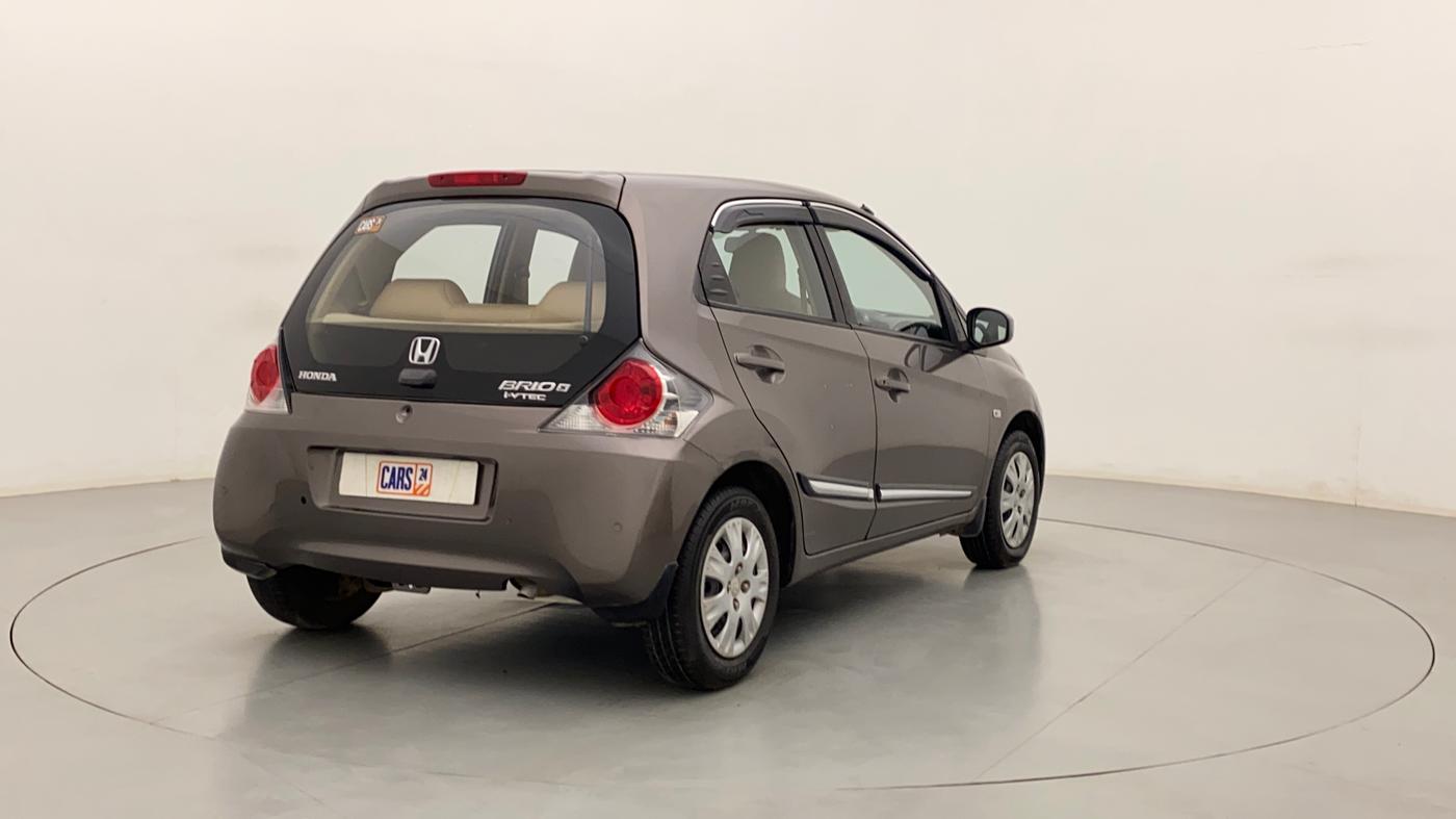 2012 Honda Brio S MT, Petrol, Manual, 63,383 km, Right Back Diagonal