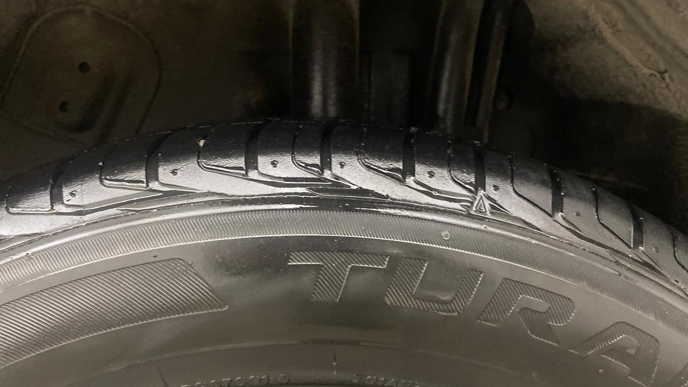 2021 Tata NEXON XZ PLUS PETROL, Petrol, Manual, 45,932 km, Left Rear Tyre Tread