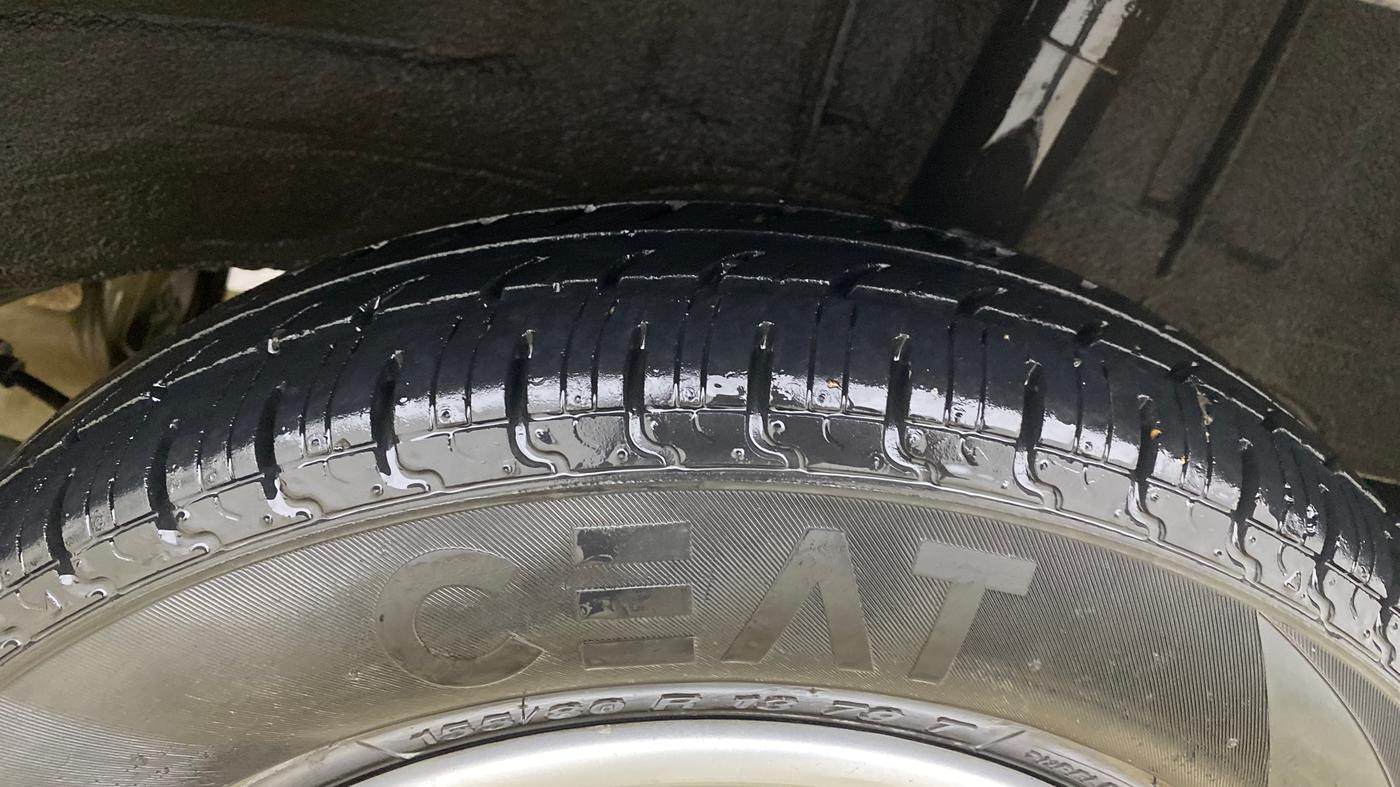 2016 Renault Kwid RXT 0.8, Petrol, Manual, 44,621 km, Left Rear Tyre Tread