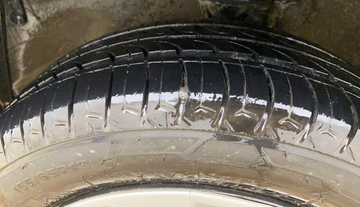 2017 Maruti Alto K10 VXI, Petrol, Manual, 70,326 km, Left Front Tyre Tread