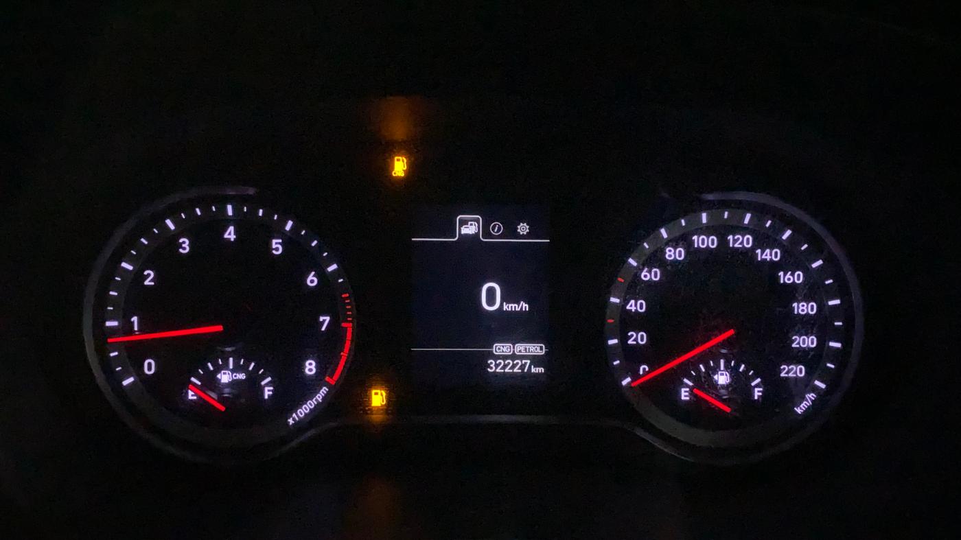 2024 Hyundai GRAND I10 NIOS SPORTZ 1.2 KAPPA VTVT CNG, CNG, Manual, 32,216 km, Odometer Image