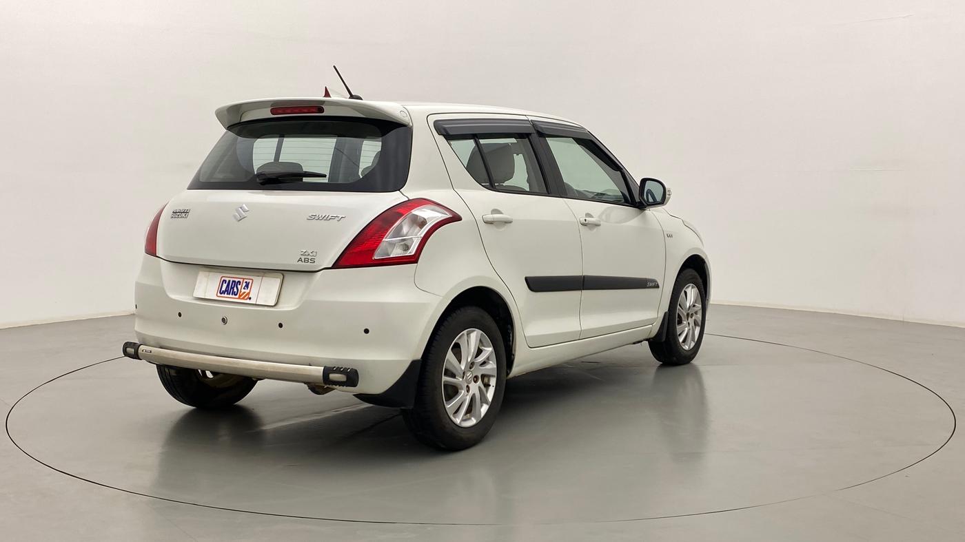 2014 Maruti Swift ZXI, Petrol, Manual, 88,265 km, Right Back Diagonal