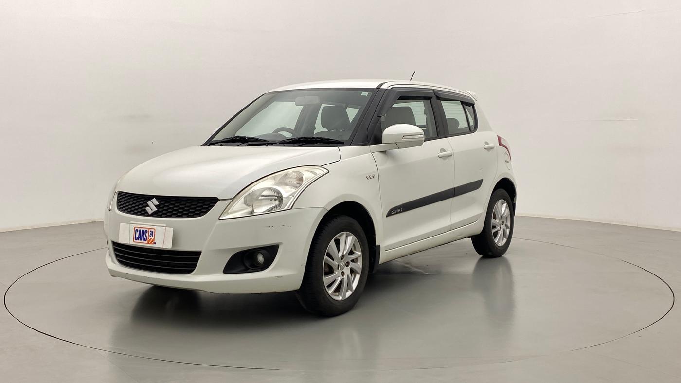 2014 Maruti Swift ZXI, Petrol, Manual, 88,265 km, Left Front Diagonal
