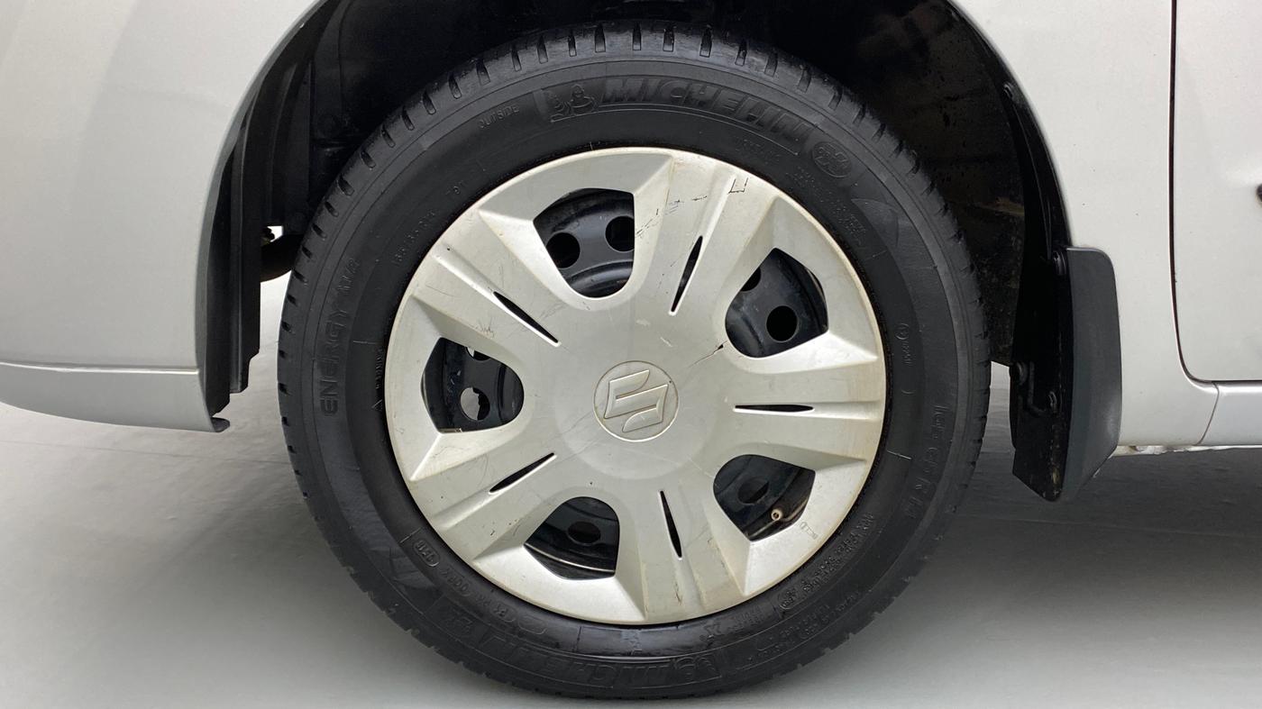 2012 Maruti Wagon R 1.0 VXI, Petrol, Manual, 73,157 km, Left Front Wheel
