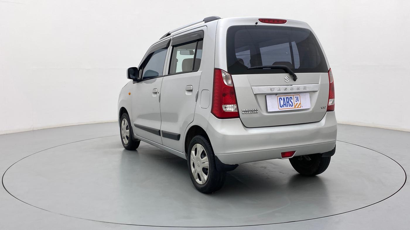 2012 Maruti Wagon R 1.0 VXI, Petrol, Manual, 73,157 km, Left Back Diagonal