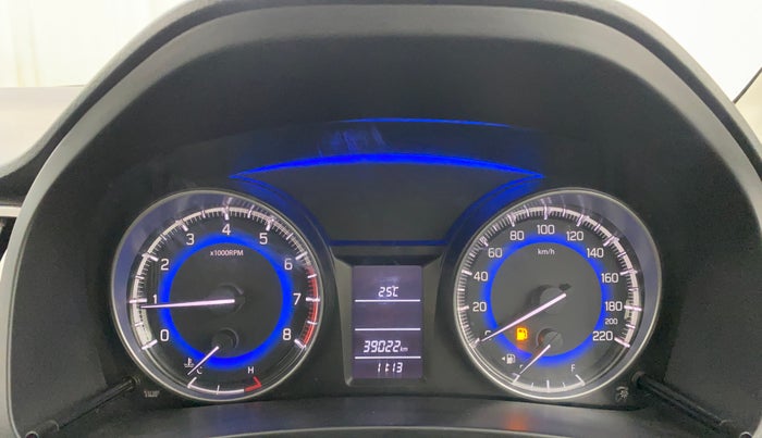 2017 Maruti Baleno DELTA PETROL 1.2, Petrol, Manual, 39,020 km, Odometer Image