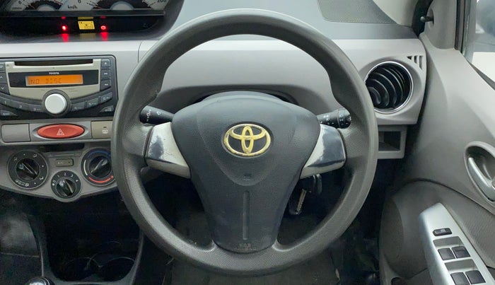 2011 Toyota Etios VX, Petrol, Manual, 99,230 km, Steering Wheel Close Up