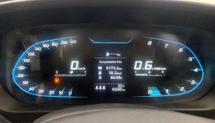 2024 Hyundai NEW I20 ASTA (O) 1.2 MT, Petrol, Manual, 42,640 km, Odometer Image