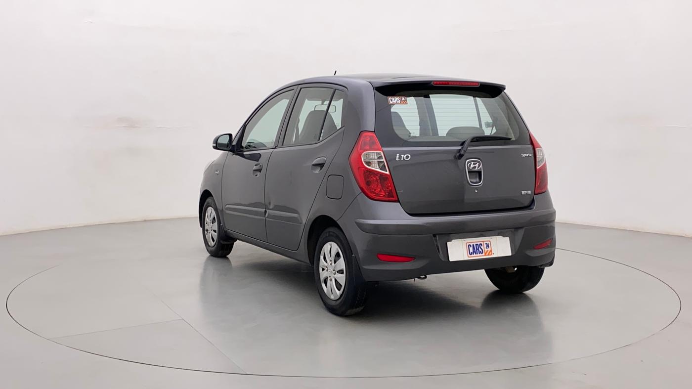 2013 Hyundai i10 SPORTZ 1.2, Petrol, Manual, 34,376 km, Left Back Diagonal