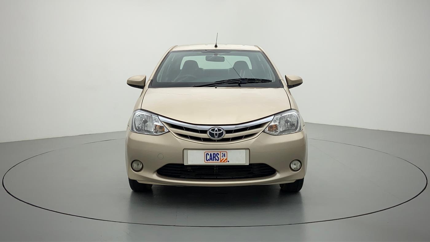 2012 Toyota Etios V, Petrol, Manual, 89,724 km, Front