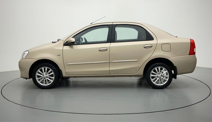 2012 Toyota Etios V, Petrol, Manual, 89,724 km, Left Side