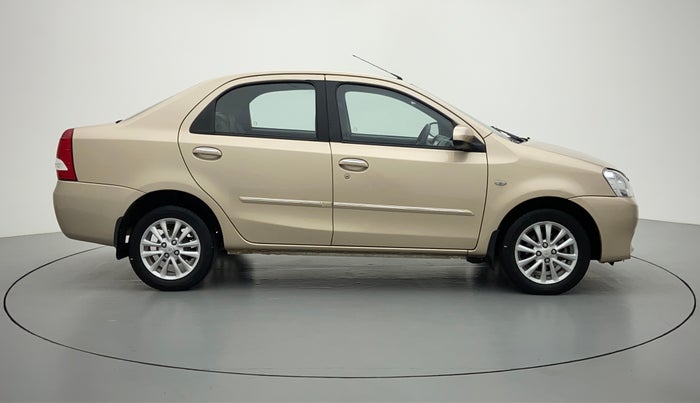 2012 Toyota Etios V, Petrol, Manual, 89,724 km, Right Side View