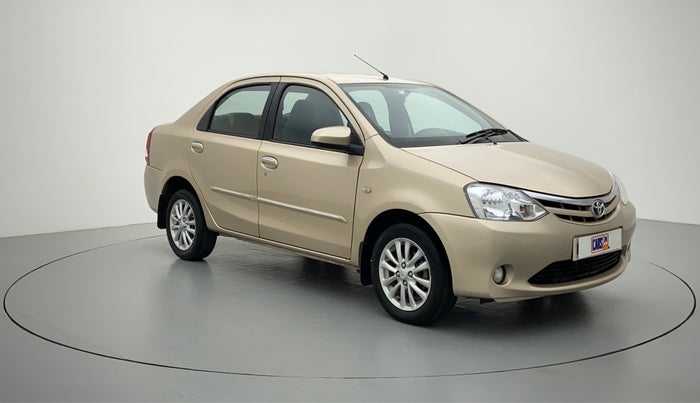 2012 Toyota Etios V, Petrol, Manual, 89,724 km, Right Front Diagonal