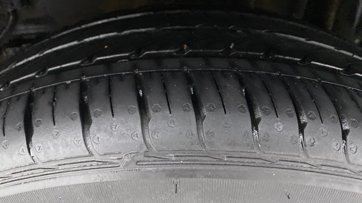2022 Tata TIAGO NRG PETROL, Petrol, Manual, 6,105 km, Left Rear Tyre Tread