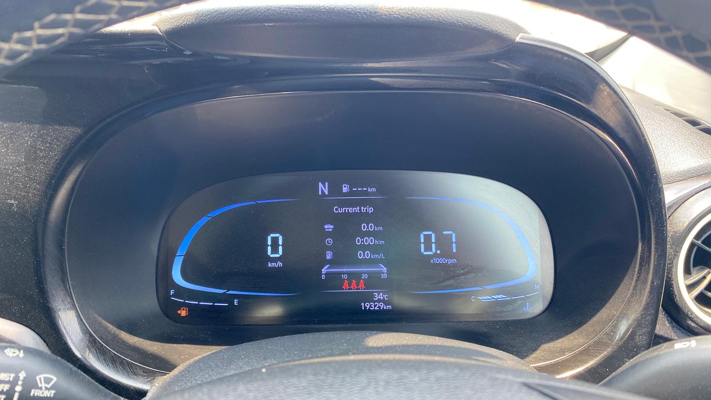 2023 Hyundai EXTER SX(O) CONNECT 1.2 AMT, Petrol, Automatic, 19,327 km, Odometer Image