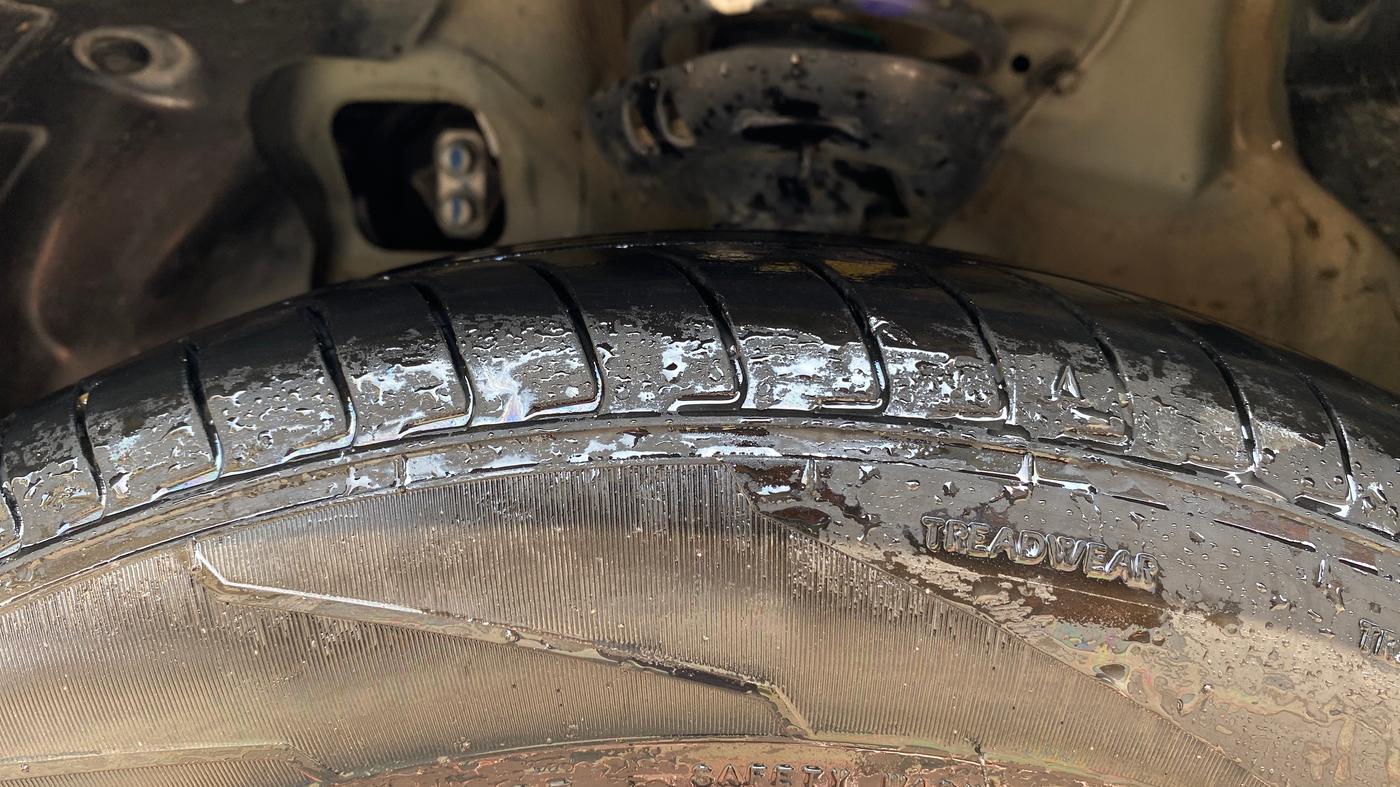 2023 Hyundai EXTER SX(O) CONNECT 1.2 AMT, Petrol, Automatic, 19,327 km, Left Front Tyre Tread