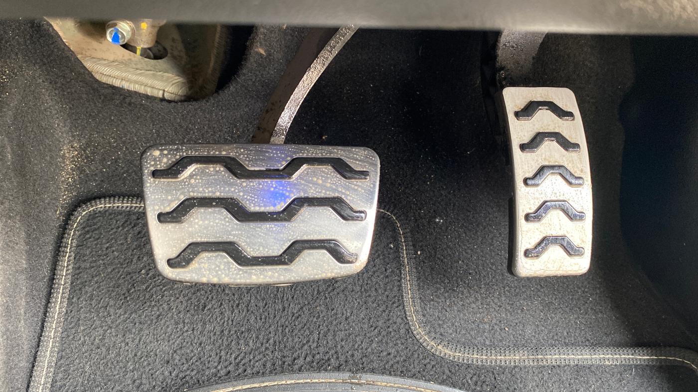 2023 Hyundai EXTER SX(O) CONNECT 1.2 AMT, Petrol, Automatic, 19,327 km, Pedals