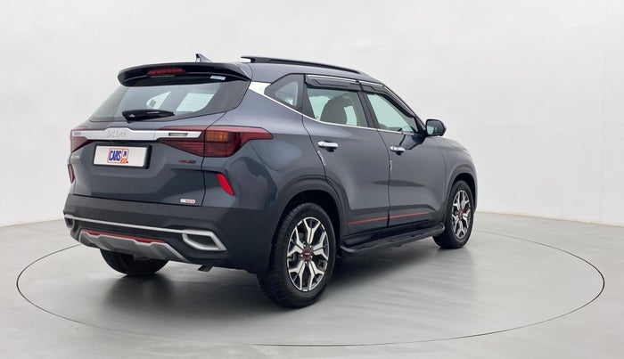 2022 KIA SELTOS GTX PLUS 1.4, Petrol, Manual, 5,008 km, Right Back Diagonal