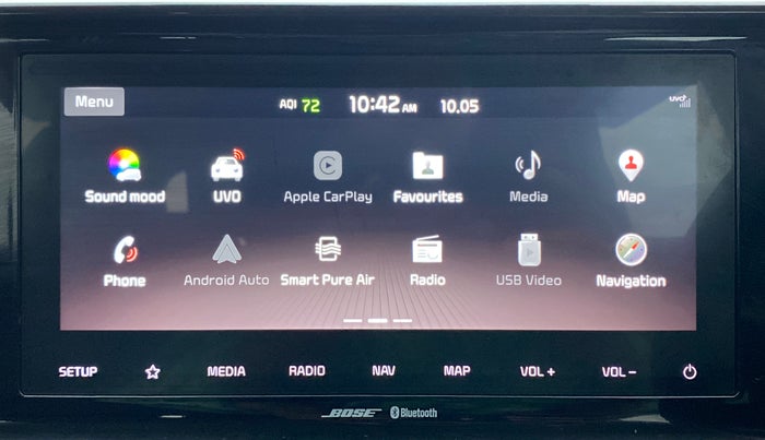 2022 KIA SELTOS GTX PLUS 1.4, Petrol, Manual, 5,008 km, Touchscreen Infotainment System