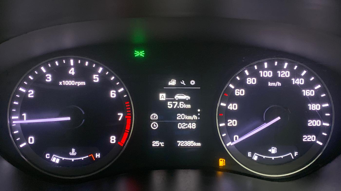 2018 Hyundai Elite i20 ASTA 1.2 (O), Petrol, Manual, 72,437 km, Odometer Image