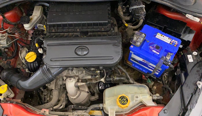 2021 Tata Tiago XZA PLUS PETROL, Petrol, Automatic, 33,153 km, Engine View - Left