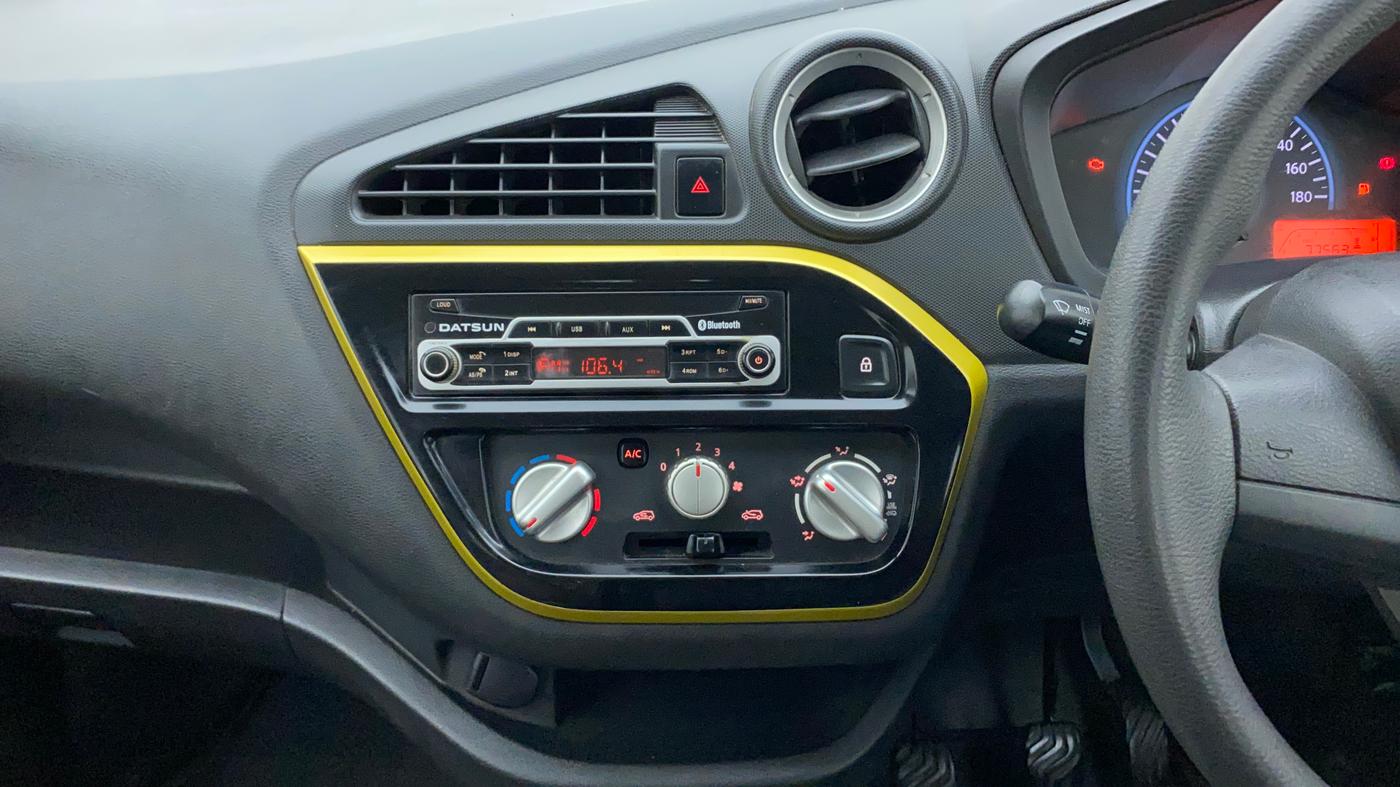 2018 Datsun Redi Go GOLD LIMITED EDITION, Petrol, Manual, 77,562 km, Air Conditioner