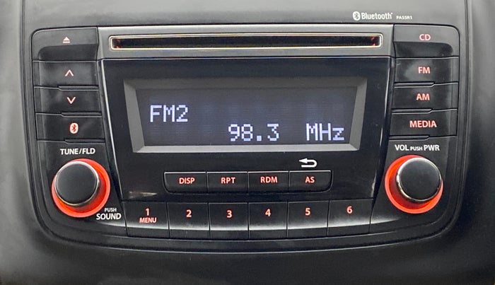 2017 Maruti Dzire VXI, Petrol, Manual, 15,265 km, Infotainment System