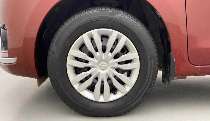 2017 Maruti Dzire VXI, Petrol, Manual, 15,265 km, Left Front Wheel