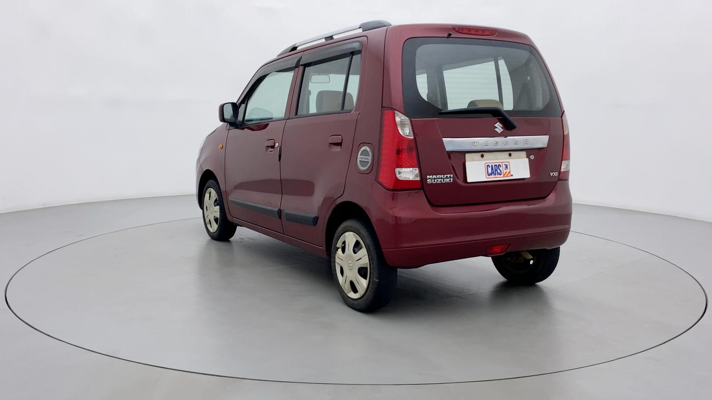 2012 Maruti Wagon R 1.0 VXI, Petrol, Manual, 81,985 km, Left Back Diagonal