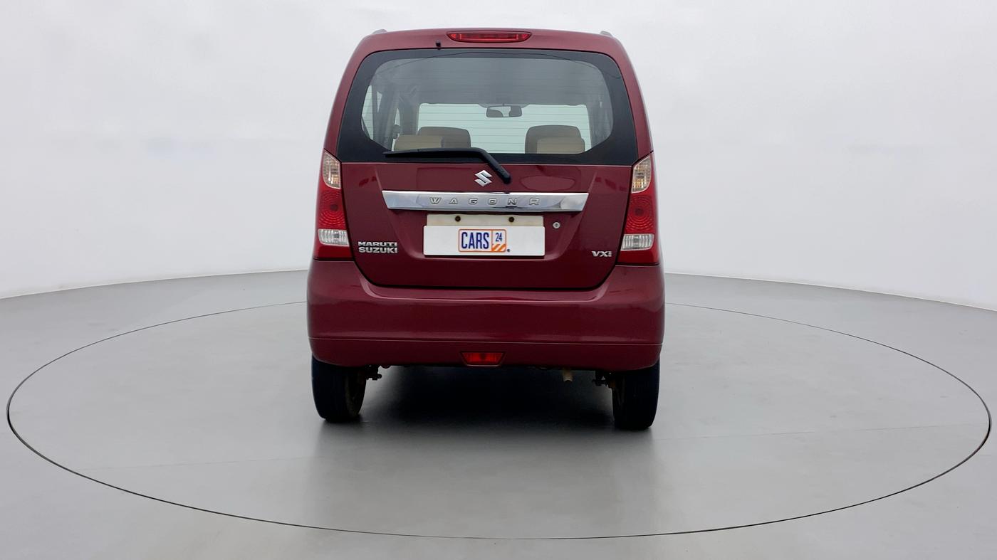 2012 Maruti Wagon R 1.0 VXI, Petrol, Manual, 81,985 km, Back/Rear