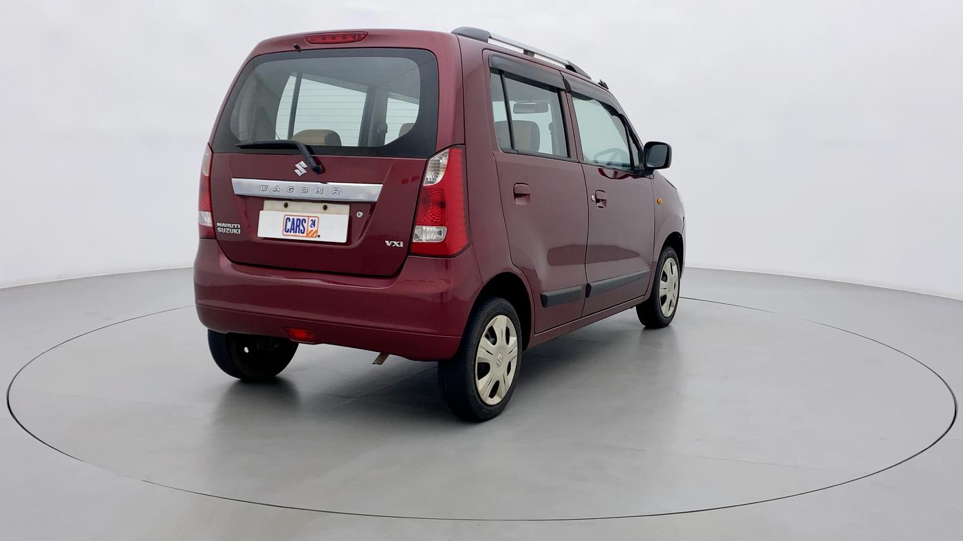 2012 Maruti Wagon R 1.0 VXI, Petrol, Manual, 81,985 km, Right Back Diagonal