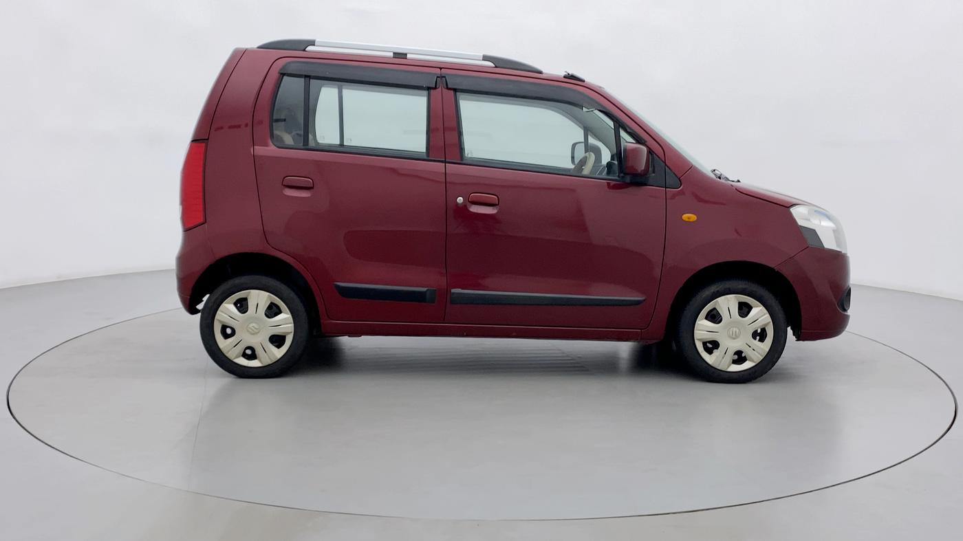 2012 Maruti Wagon R 1.0 VXI, Petrol, Manual, 81,985 km, Right Side View