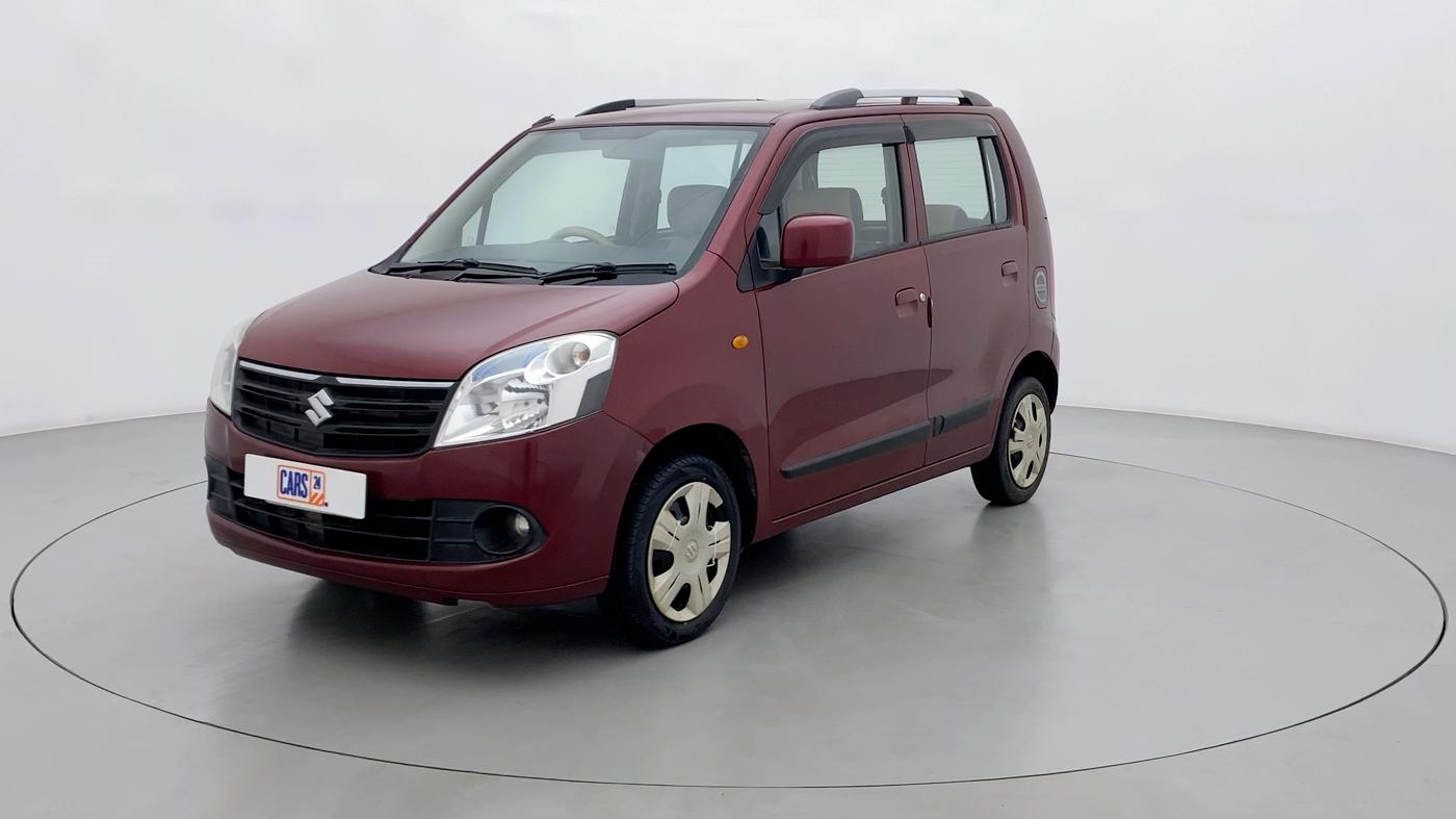 2012 Maruti Wagon R 1.0 VXI, Petrol, Manual, 81,985 km, Left Front Diagonal