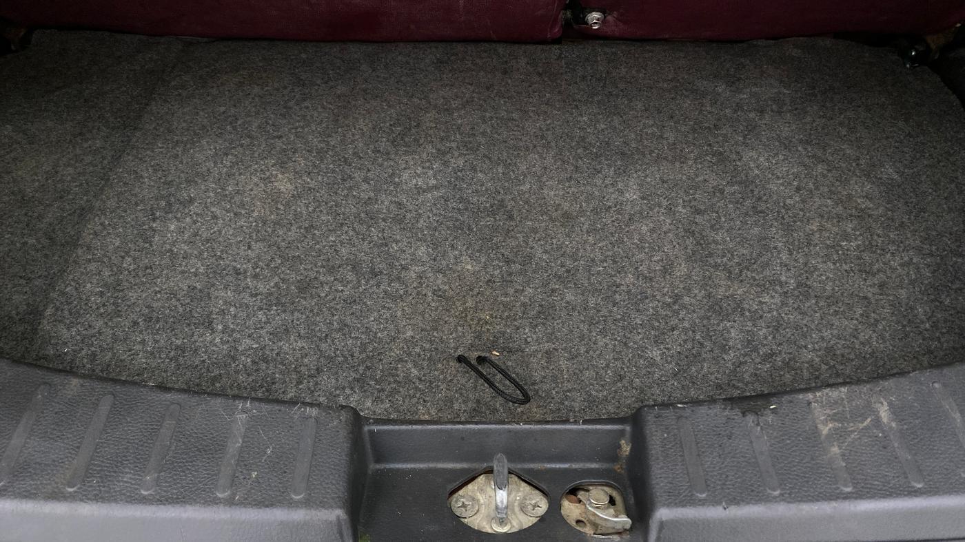 2012 Maruti Wagon R 1.0 VXI, Petrol, Manual, 81,985 km, Boot Inside