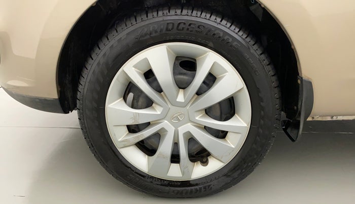 2016 Tata Zest XMS PETROL, Petrol, Manual, 53,578 km, Left Front Wheel