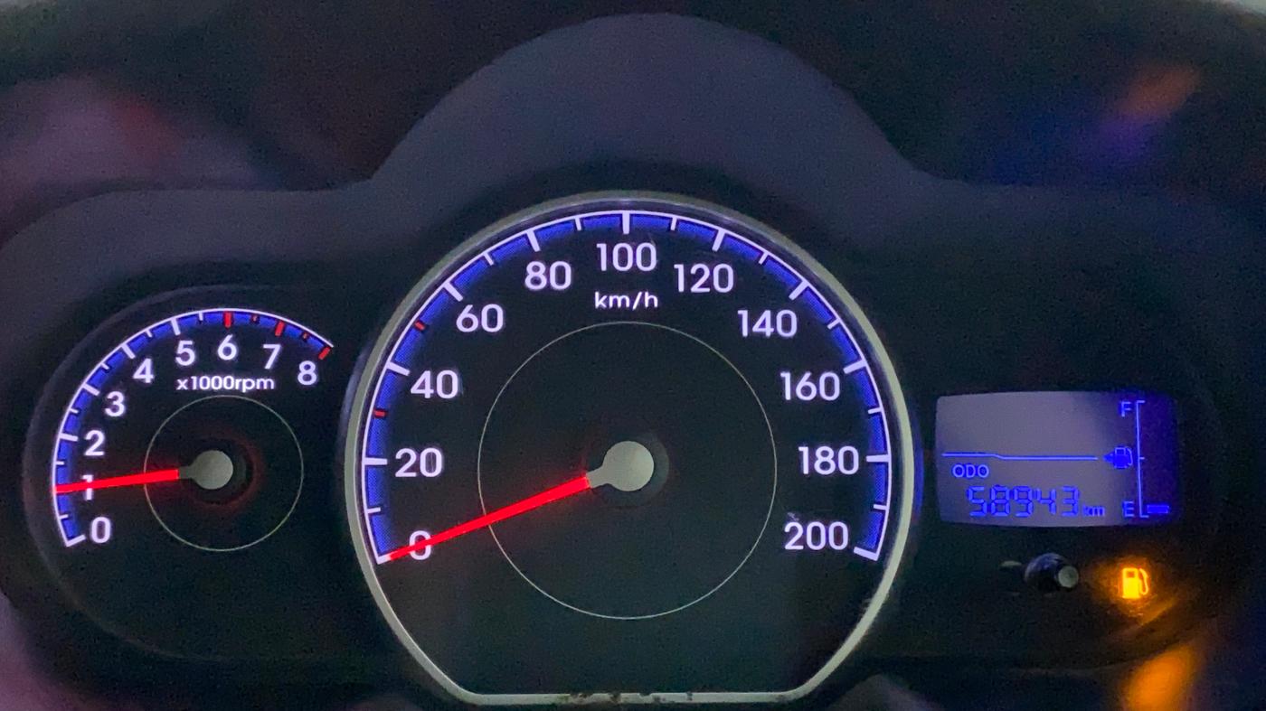 2011 Hyundai i10 MAGNA 1.1, Petrol, Manual, 58,942 km, Odometer Image
