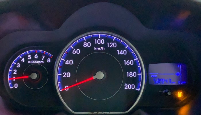 2011 Hyundai i10 MAGNA 1.1, Petrol, Manual, 58,942 km, Odometer Image