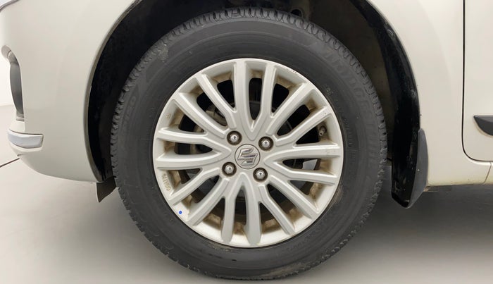 2017 Maruti Dzire ZXI AMT, Petrol, Automatic, 37,274 km, Left Front Wheel