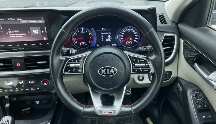 2020 KIA SELTOS GTX PLUS 1.4 PETROL, Petrol, Manual, 61,377 km, Steering Wheel Close Up