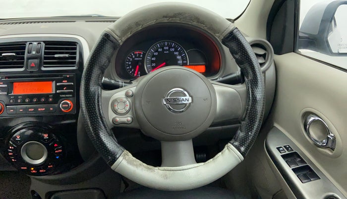 2013 Nissan Micra XV CVT, Petrol, Automatic, 58,362 km, Steering Wheel Close Up