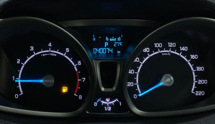 2016 Ford Ecosport TITANIUM 1.5L PETROL AT, Petrol, Automatic, 40,073 km, Odometer Image